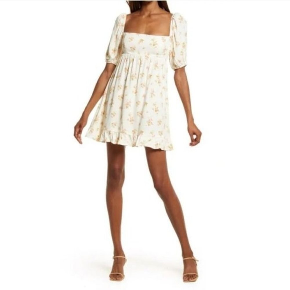 Reformation Bristol Puff Sleeve Mildred Dress